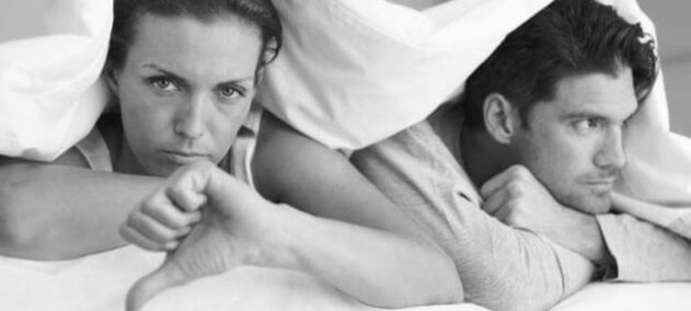 A man has problems with potency.