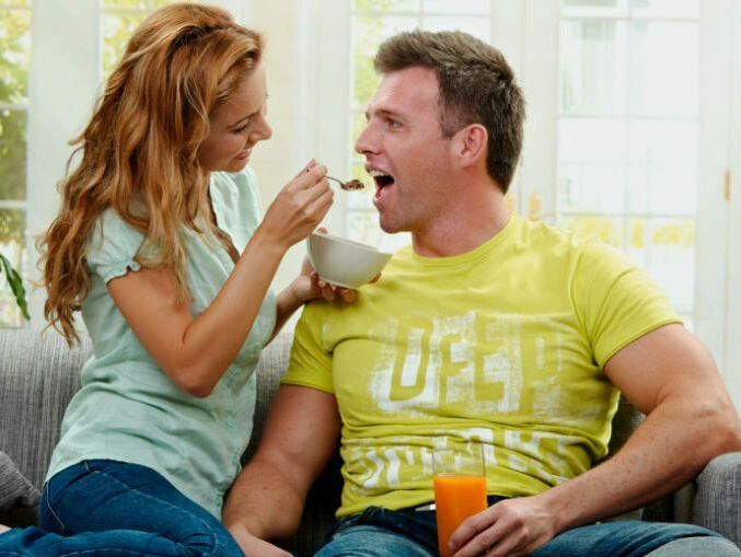 Proper nutrition is the key to men's health, including sexual health.