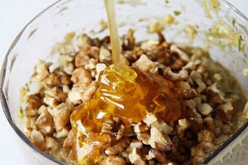 Walnuts with honey will help quickly normalize erections.