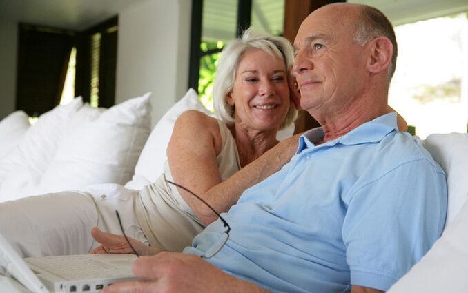 woman and man over 60 years old with increased power photo 3